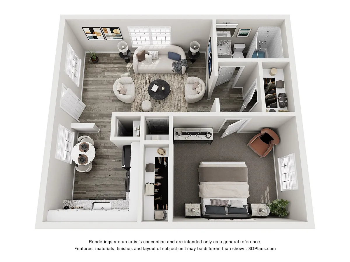 Floor plan 1X1