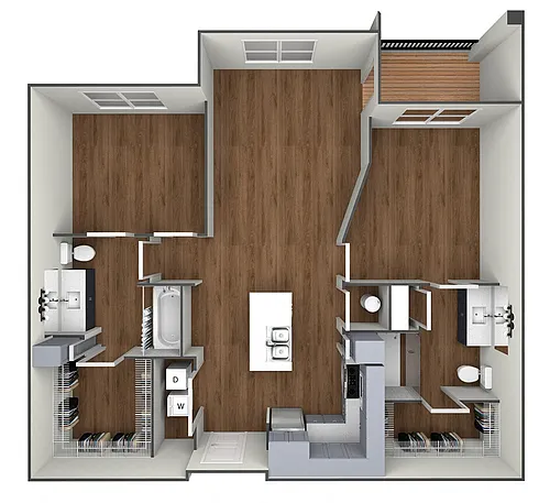 Floor plan The Jefferson