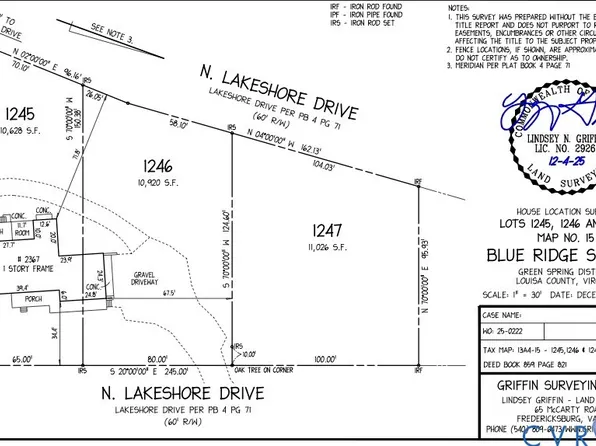 0 N Lakeshore Dr Lot 47, Louisa, VA 23093