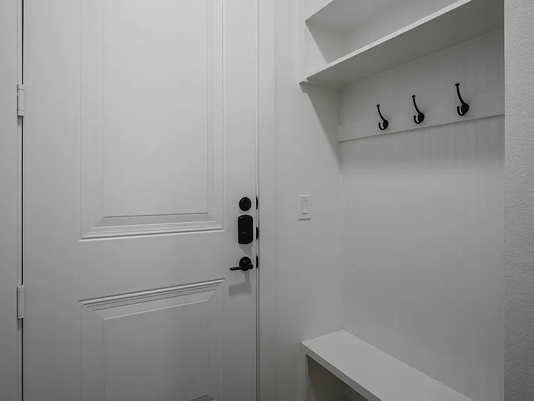 Built-in mudrooms