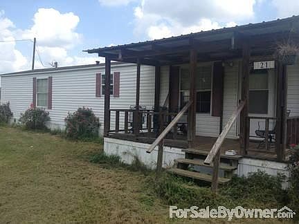 3 bed 2 bath mobile home
						:
						Covered front porch