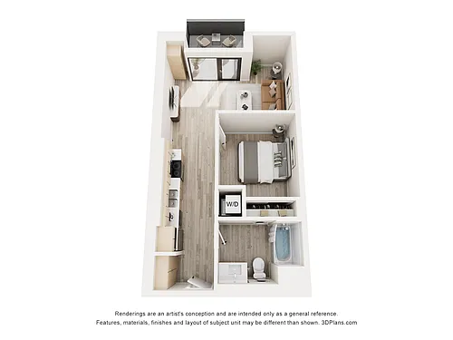 Floor plan 1BU2