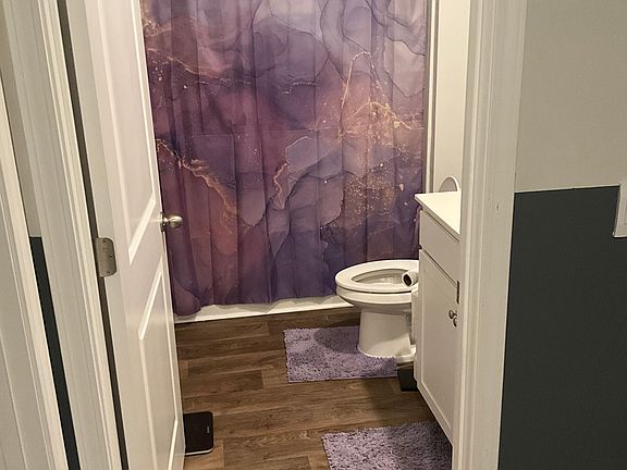 Hallway bathroom