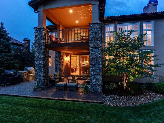 Back patio & master deck