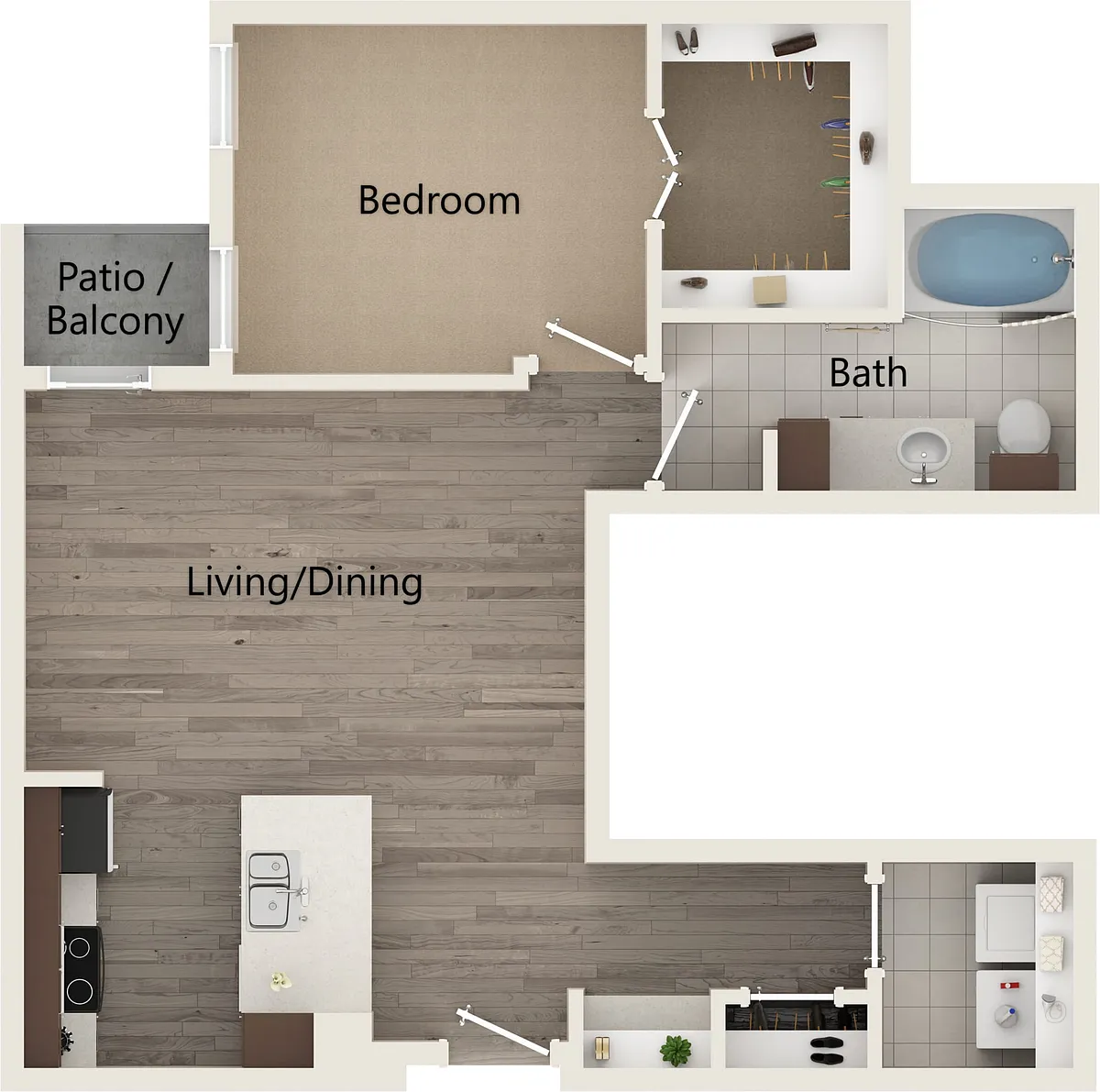 Floor plan A1V