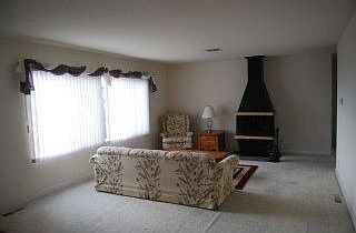 Large Living Room with Fire Place