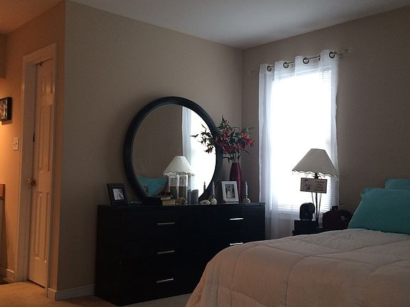 Walk in closet in master