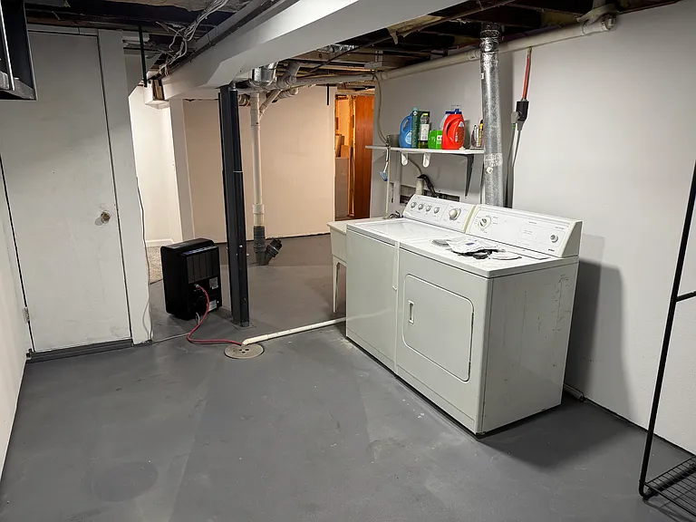 laundry area