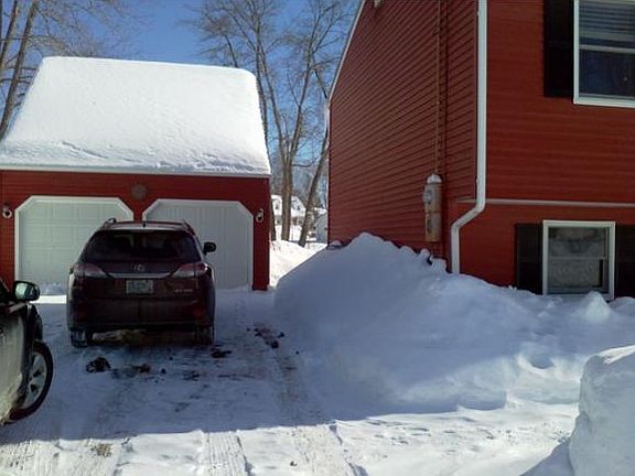 Over-sized 2 car garage