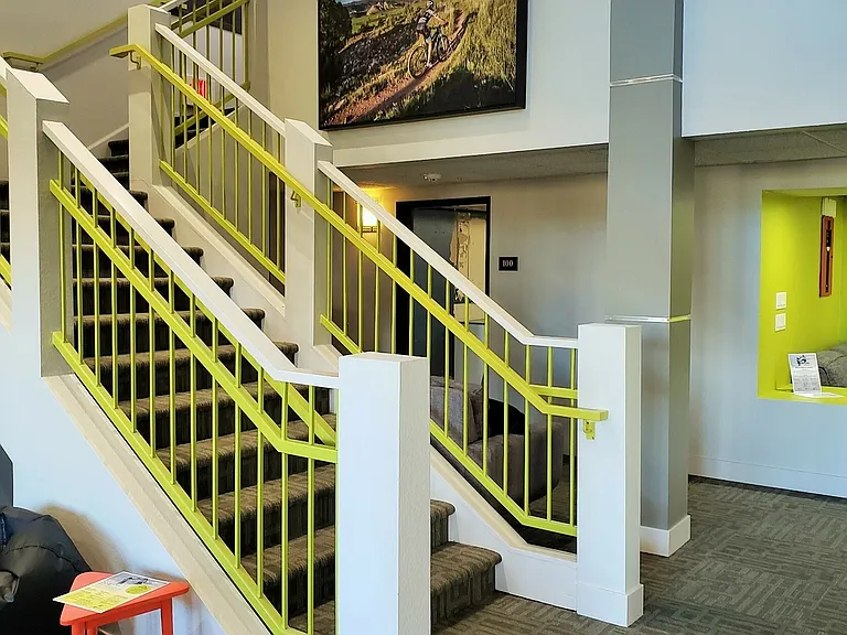 Lobby stairs