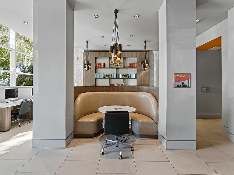 Chic Modern Workspace with High-Speed Wi-Fi