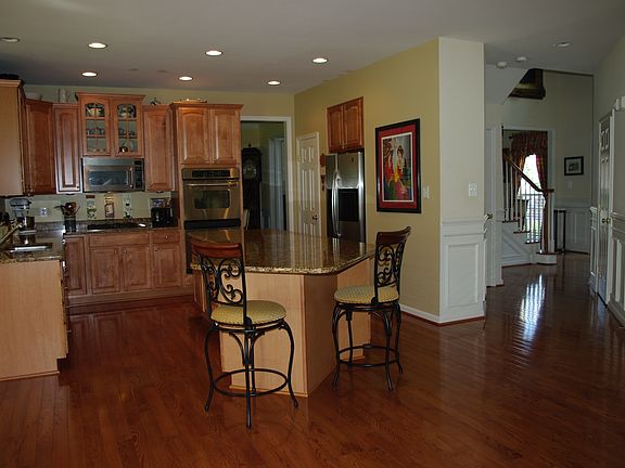 Kitchen into foyer
