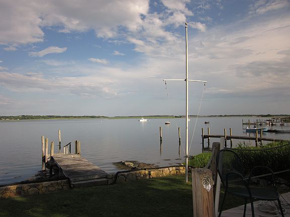 Private dock, from deck