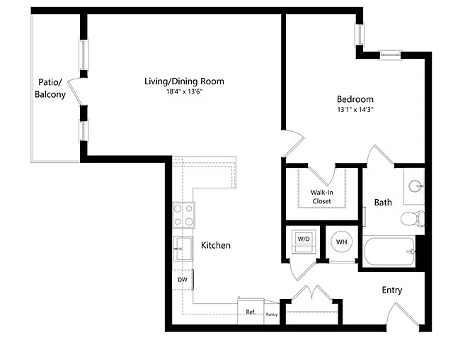 Floor plan A14
