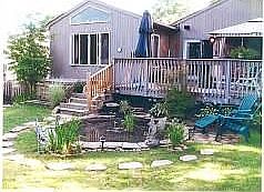 Deck and hot tub ready to enjoy