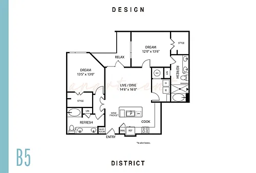 Floor plan B5