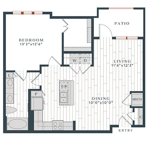 Floor plan A3-840