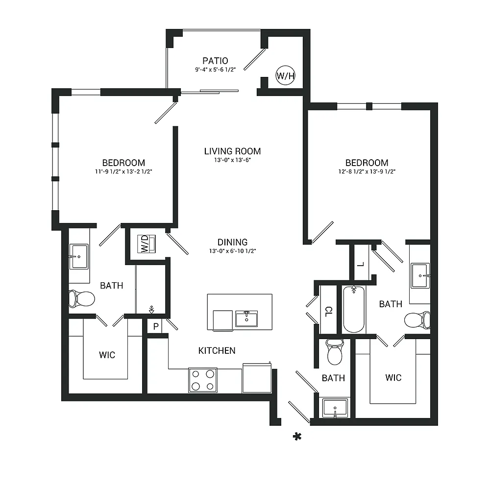 Floor plan Rust