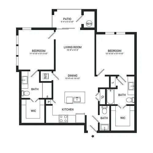 Floor plan Rust