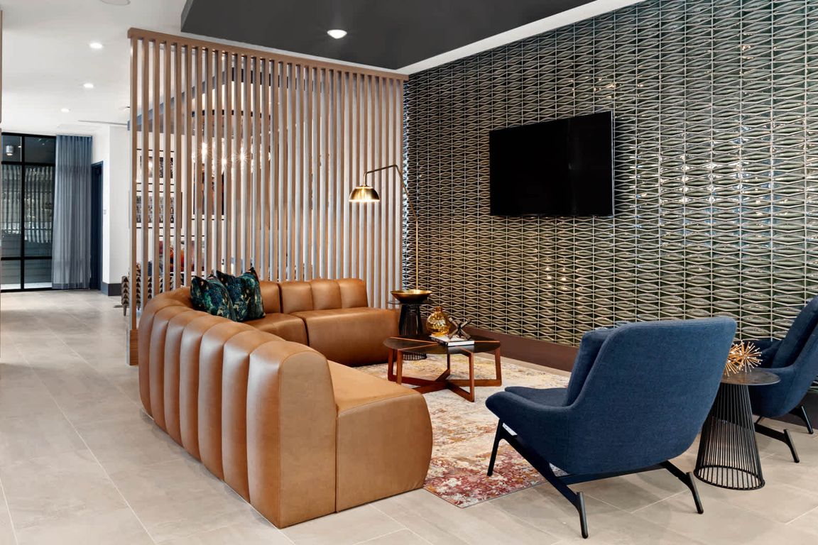 Second Floor Resident Lounge and Coworking Spaces