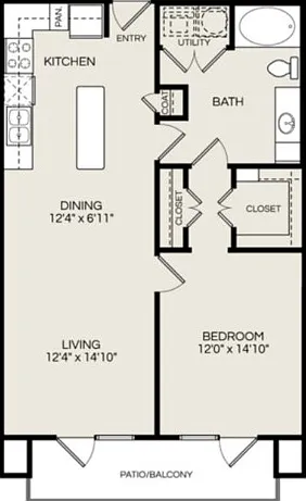 1bed 1bath 1bed 1bath