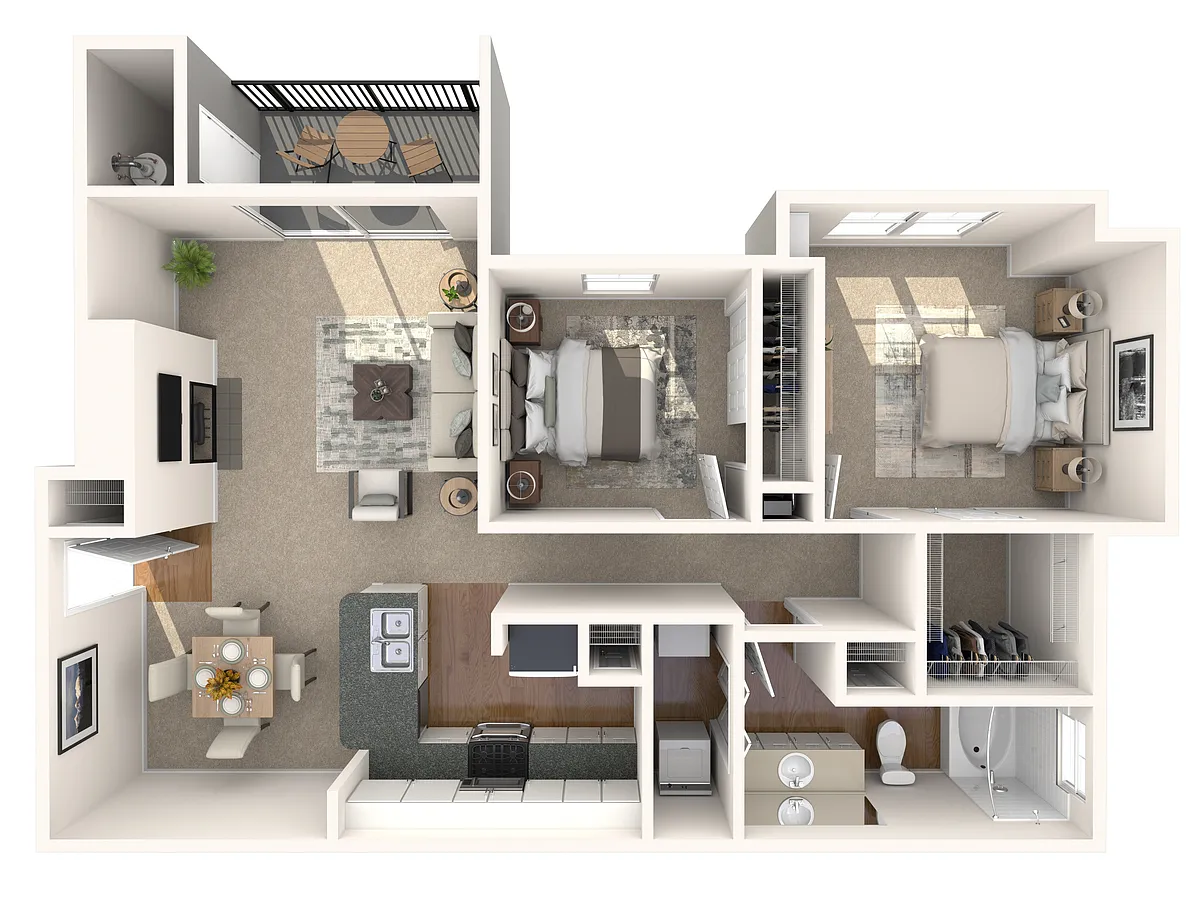 Floor plan Franconia