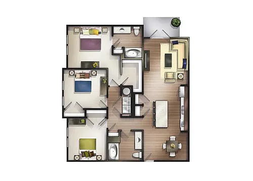 Floor plan Farmington