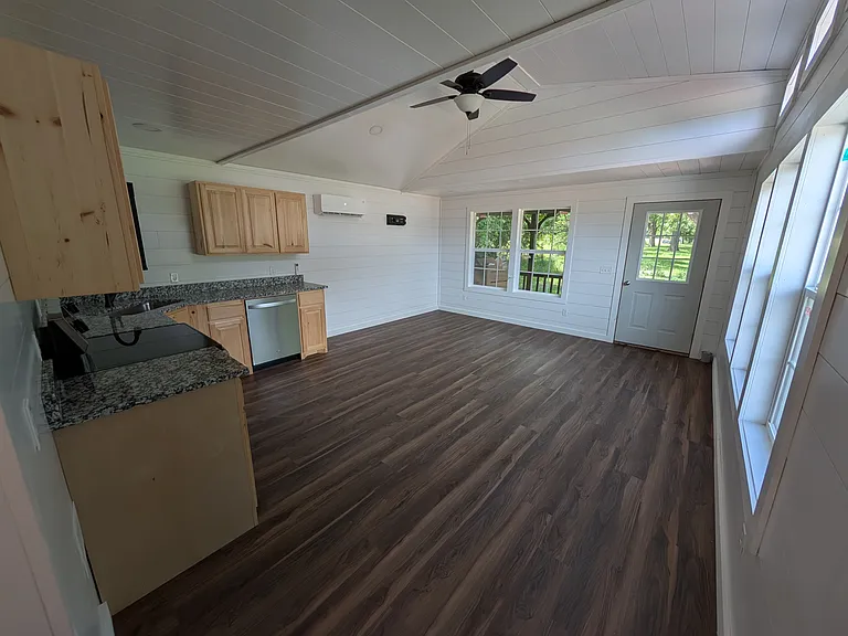 Kitchen and Living Room