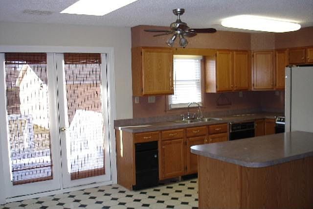 Light, airy kitchen