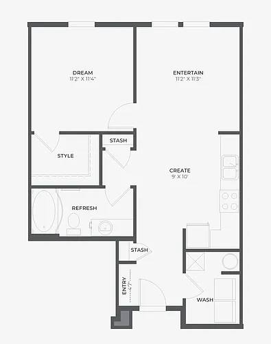 Floor plan AS1