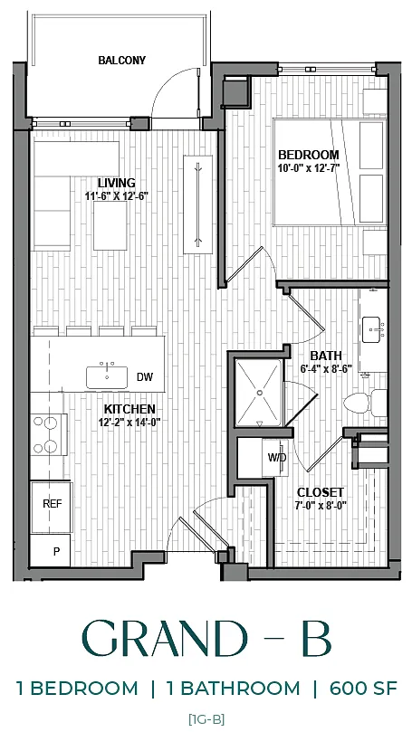 Floor plan Grand - B