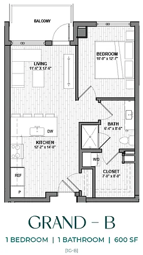 Floor plan Grand - B