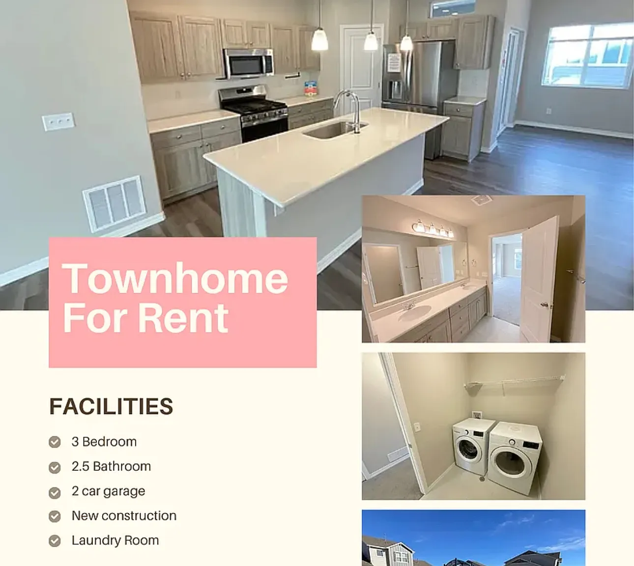 3 bed, 1574 sqft, $2,600 — Photo 1