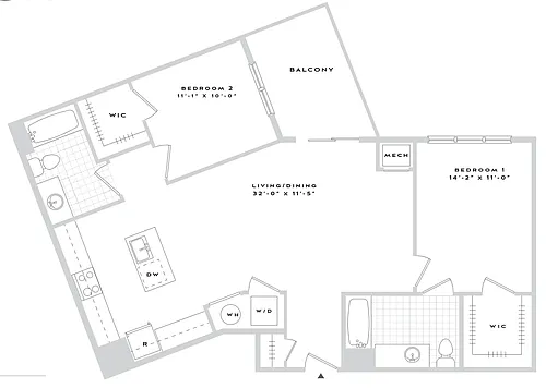 Floor plan B2-B05