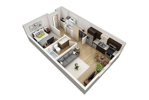 Floor plan Studio - SMART