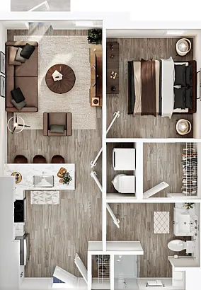 Lusso One Bedroom S1A Lusso One Bedroom S1A