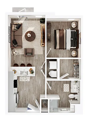 Floor plan Aluna