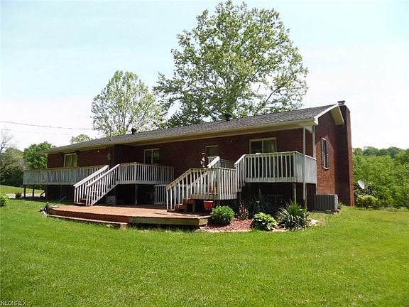 Rear View with Decking