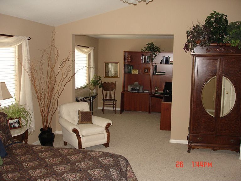 master bedroom with retreat