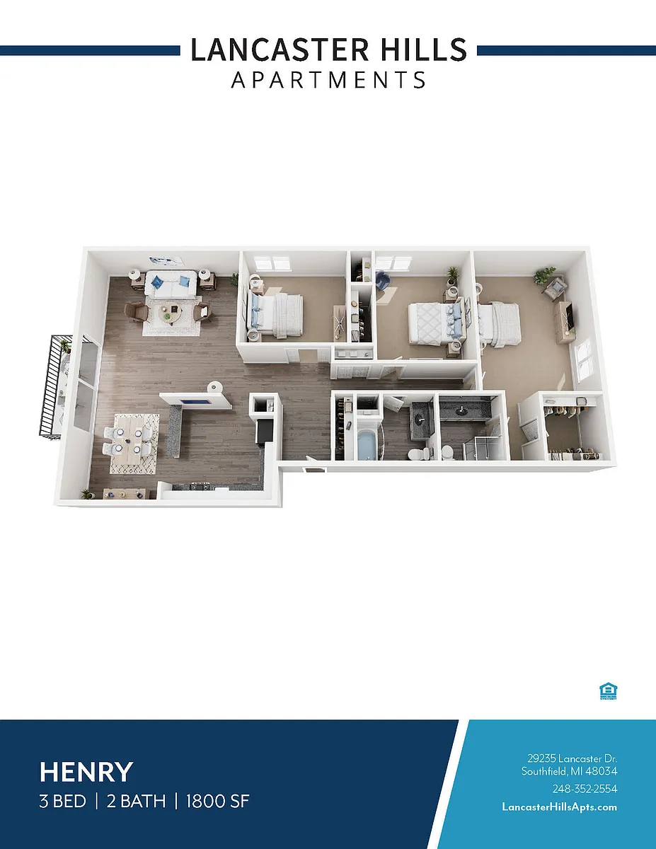 Floor plan Henry