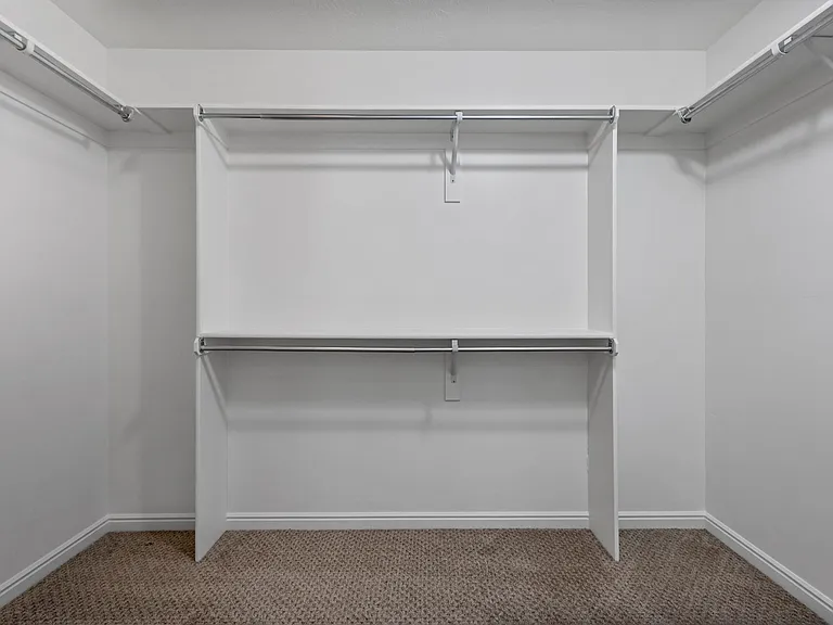 Primary closet