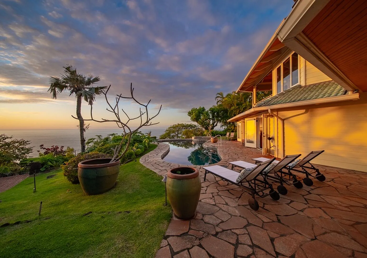 Ka Hale Hau'oli: Private Gated North Shore Home w/ Pool, Hot Tub, Lanais & Views — Photo 1