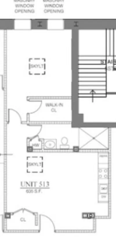 Floor plan Premium 1 Bed