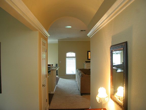 Entry Hall with Curved Ceiling