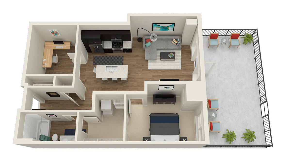 Floor plan Forty Five