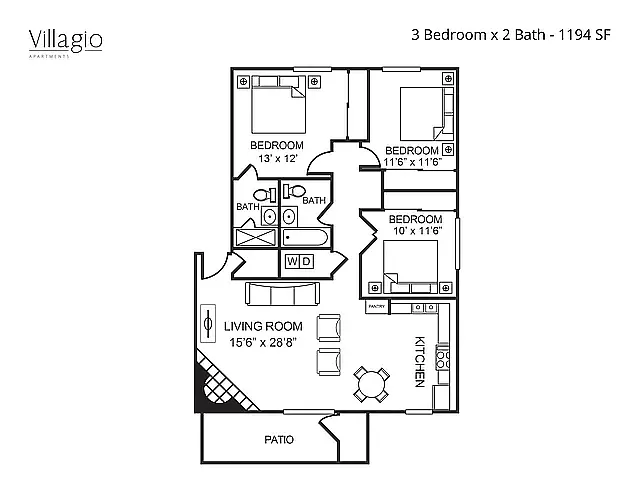 Floor plan 3X2