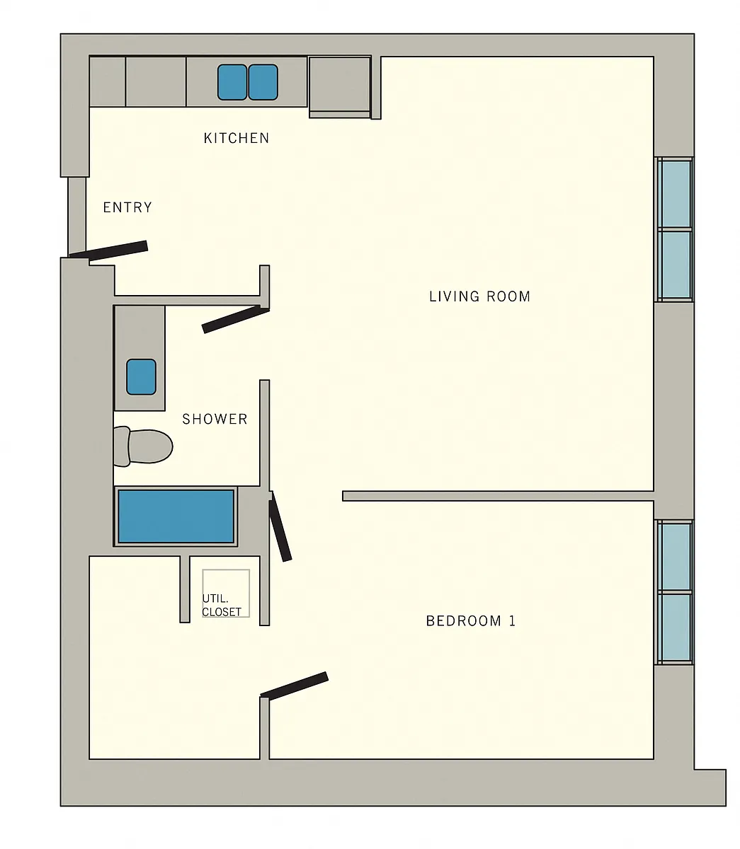 Floor plan A6