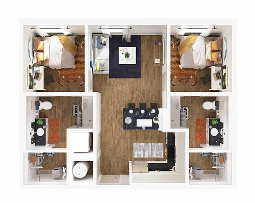 Floor plan 2A