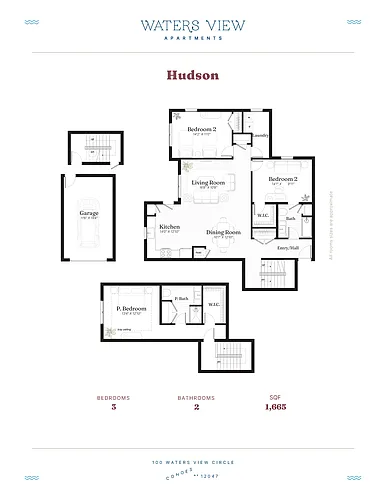 Floor plan Hudson