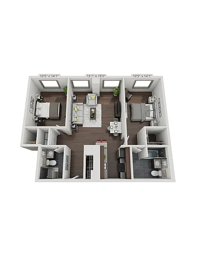 Floor plan Edison